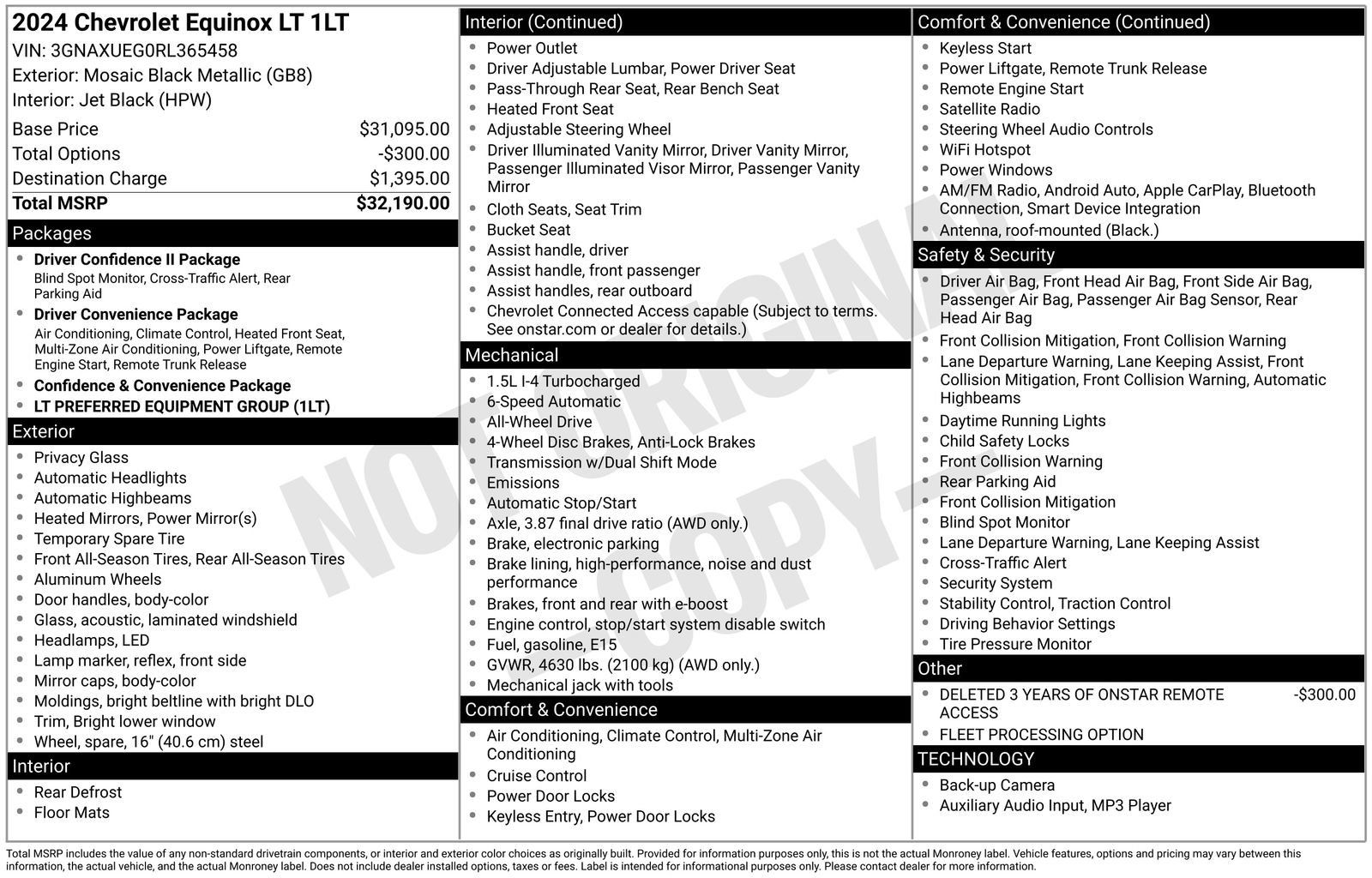Used 2024 Chevrolet Equinox LT AWD/4WD image 7