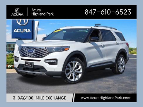 Used 2023 Ford Explorer Platinum w/ Technology Package AWD/4WD image 1