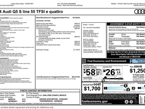 Used 2024 Audi Q5 e Premium image 26