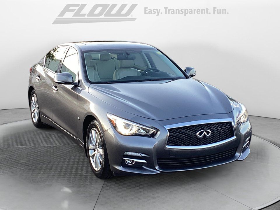 Used 2015 INFINITI Q50 Premium w/ Navigation Package RWD image 1