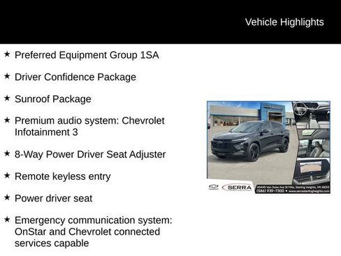 Certified 2024 Chevrolet Trax ACTIV w/ Sunroof Package FWD image 4