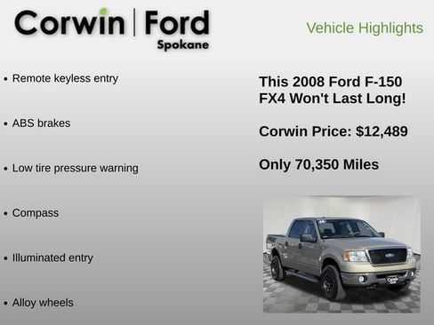 Used 2008 Ford F150 FX4 image 6