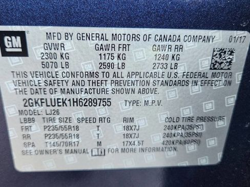 Used 2017 GMC Terrain SLT w/ Open Road Package image 46