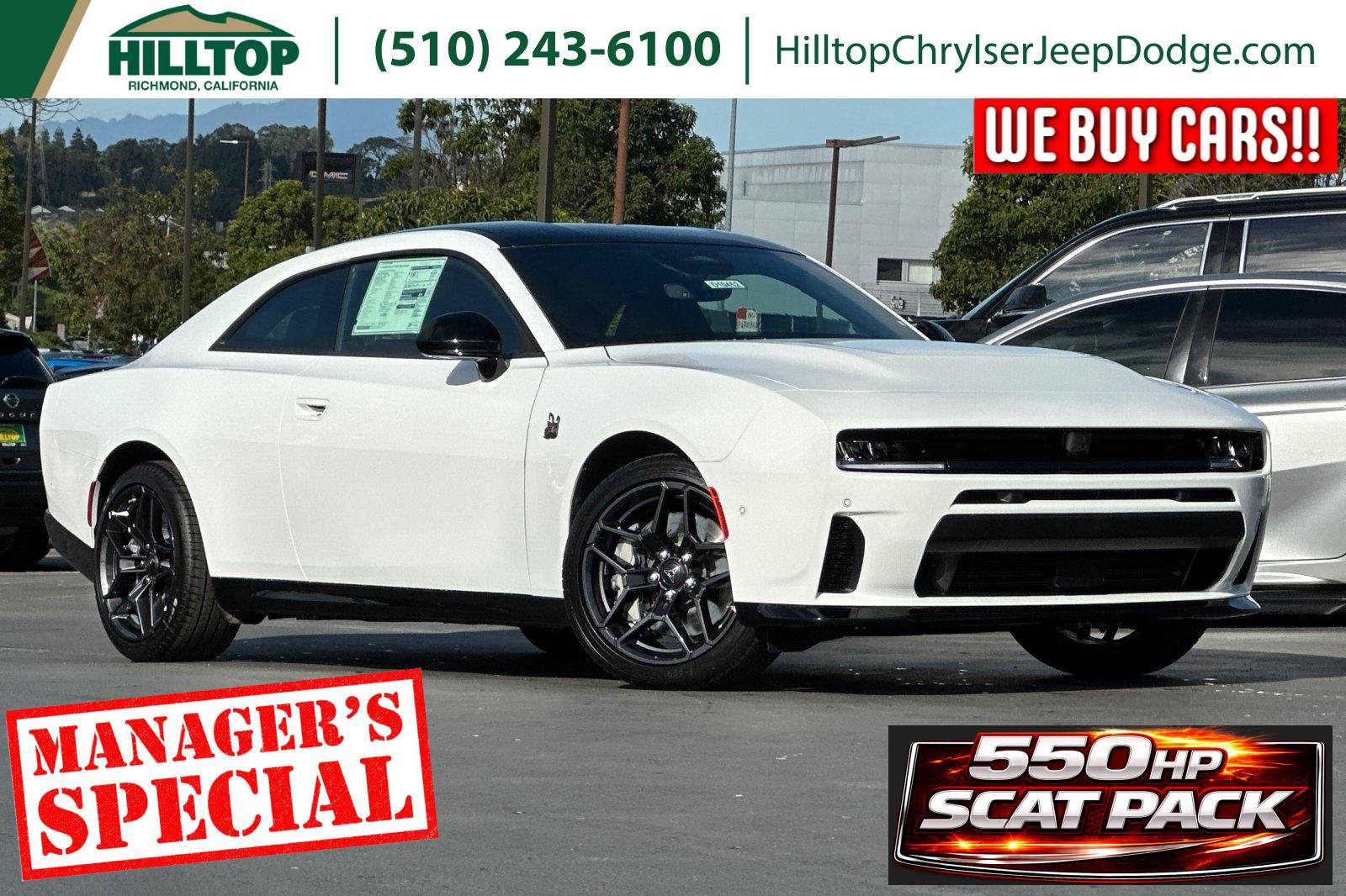 New 2026 Dodge Charger Scat Pack w/ Blacktop Package AWD/4WD image 1