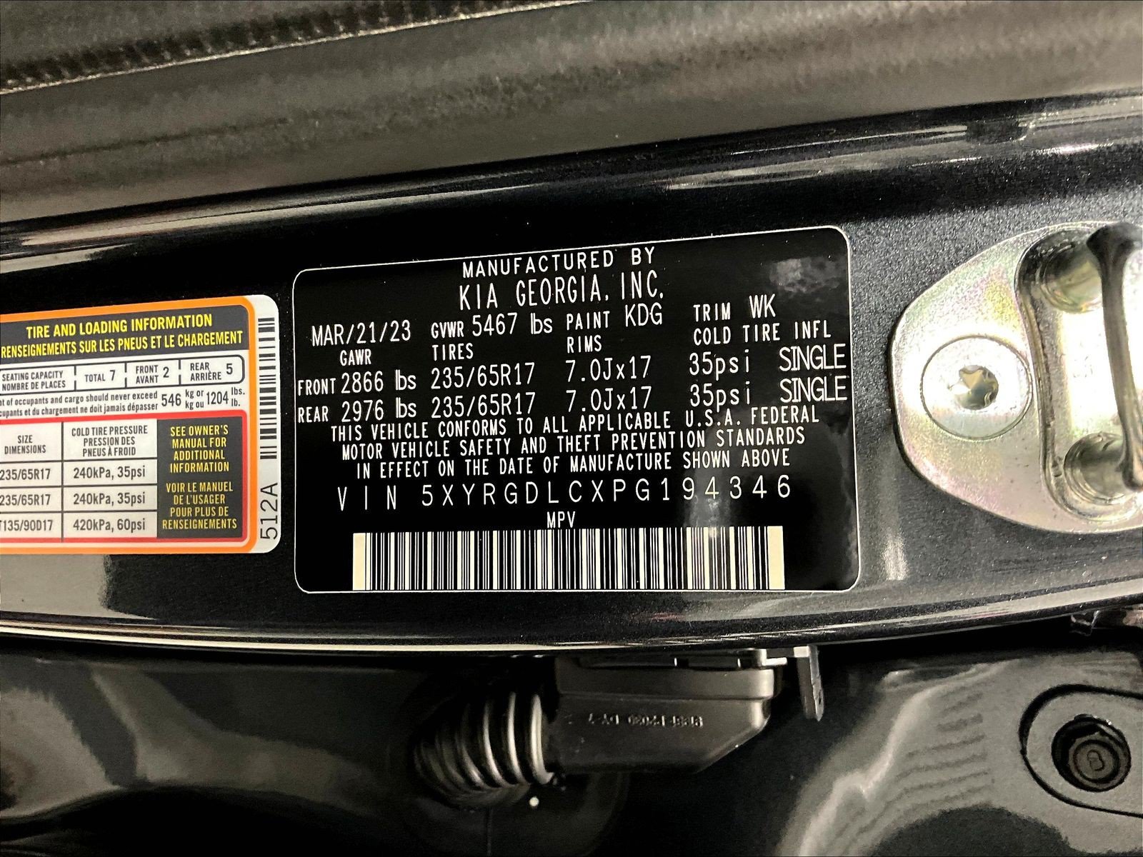 Used 2023 Kia Sorento LX AWD/4WD image 19