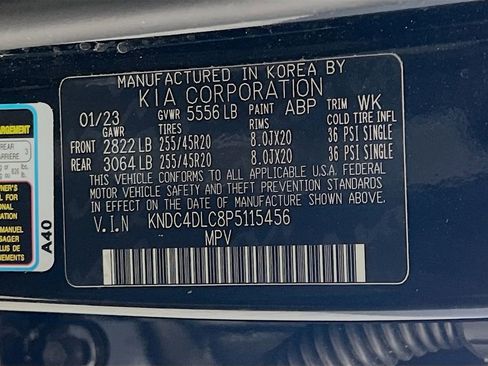 Used 2023 Kia EV6 GT-Line w/ GT-Line Suede Seat Package AWD/4WD image 13