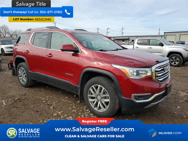 Used 2019 GMC Acadia SLE w/ Driver Alert Package I FWD image 5
