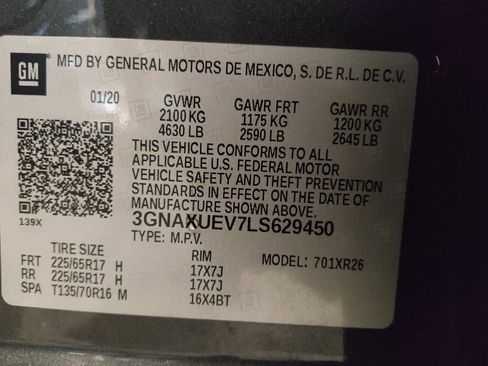 Used 2020 Chevrolet Equinox LT image 33
