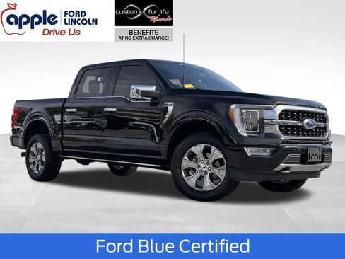 Certified 2022 Ford F150 Platinum w/ Equipment Group 701A High image 1