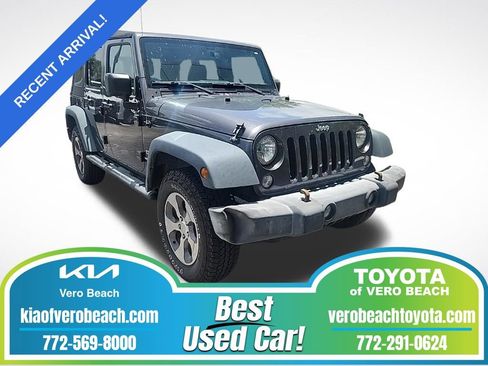 Used 2017 Jeep Wrangler Unlimited Sport w/ Quick Order Package 23S AWD/4WD image 1