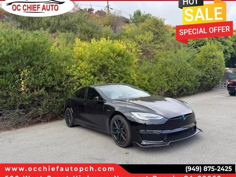 Used 2022 Tesla Model S AWD/4WD image 1