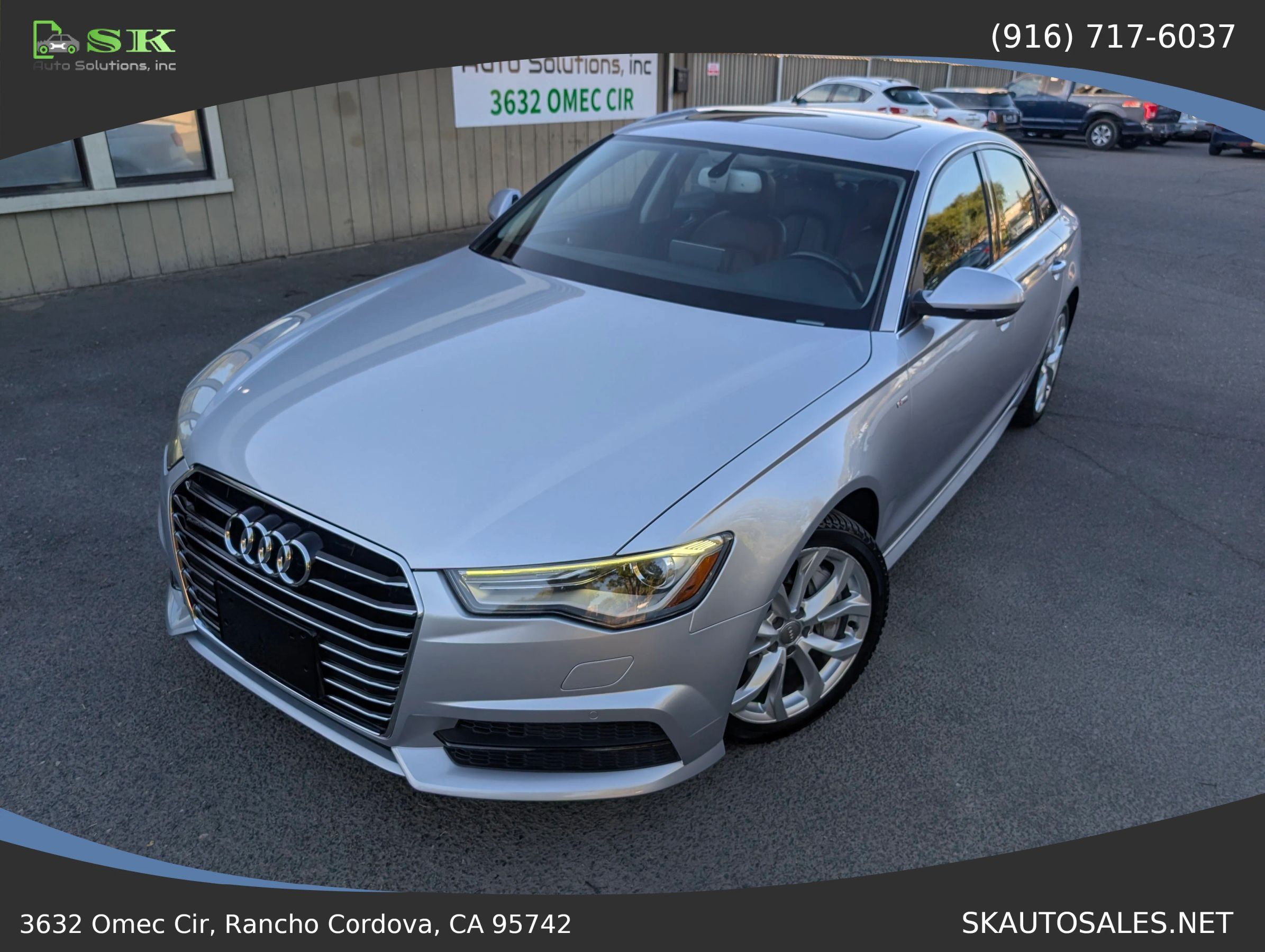 Used 2017 Audi A6 2.0T Premium Plus w/ Premium Plus Package AWD/4WD image 2