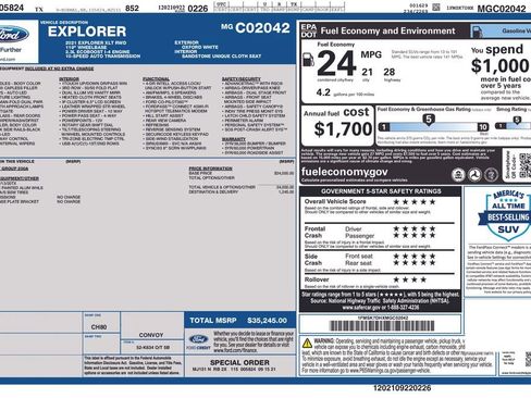 Used 2021 Ford Explorer XLT image 22