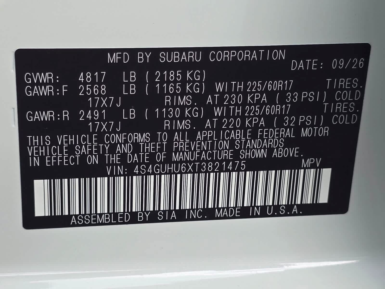 New 2026 Subaru Crosstrek 2.5i Wilderness AWD/4WD image 31