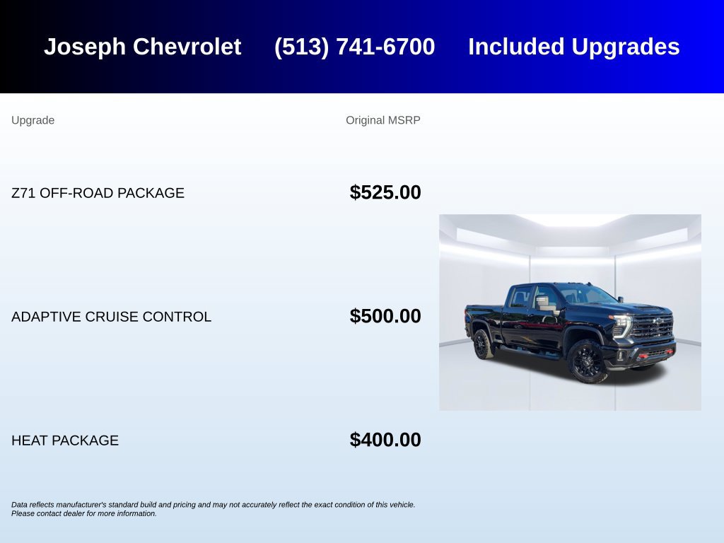 Used 2025 Chevrolet Silverado 2500 LT w/ Trail Boss Package AWD/4WD image 13