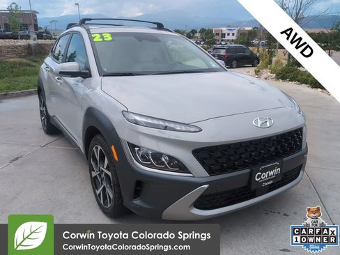 Used 2023 Hyundai Kona Limited AWD/4WD image 1