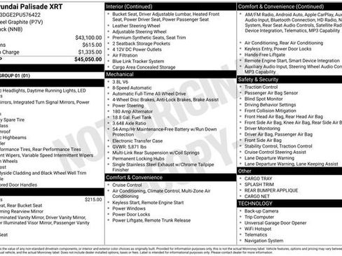 Used 2023 Hyundai Palisade XRT AWD/4WD image 12