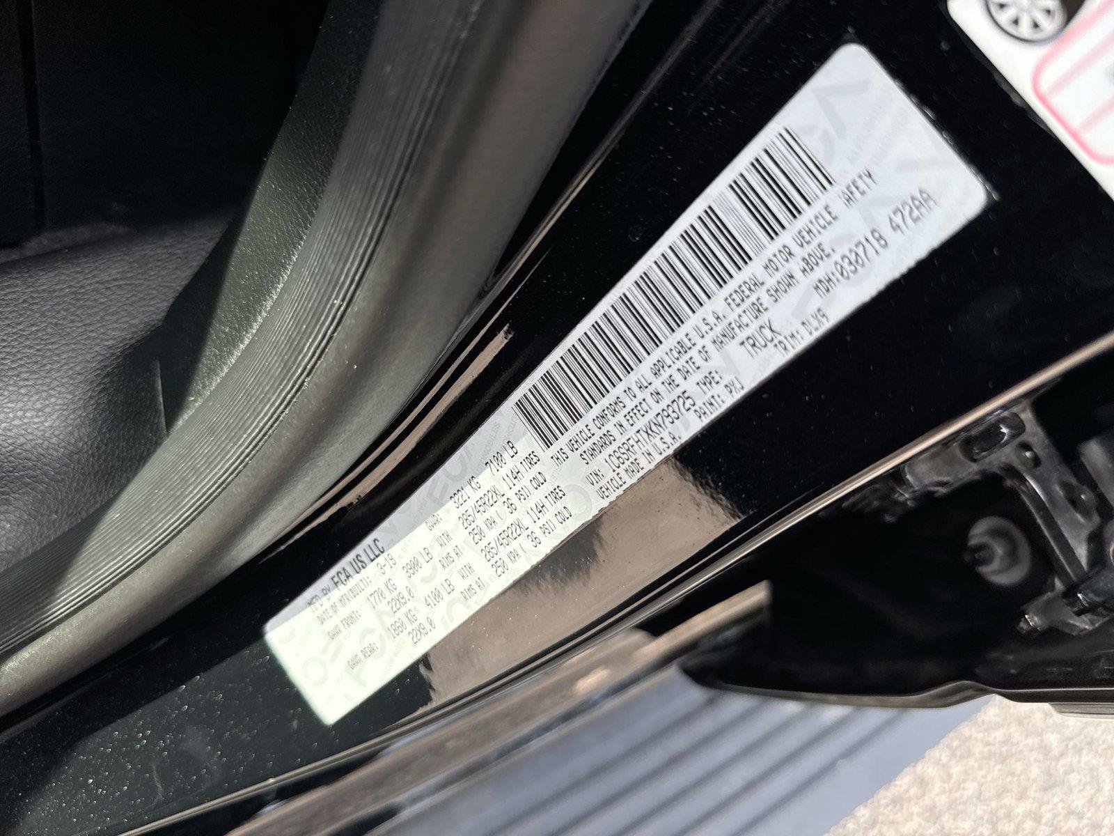 Used 2019 RAM 1500 Limited AWD/4WD image 27