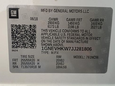 Used 2018 Chevrolet Traverse LT AWD/4WD image 32