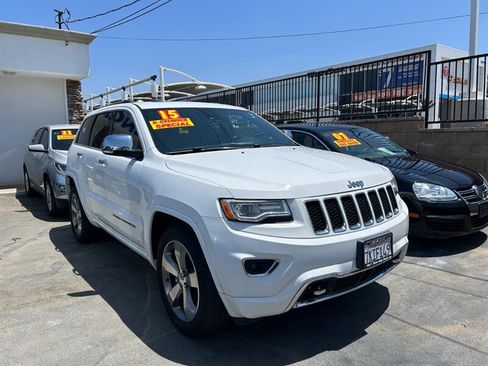 Used 2015 Jeep Grand Cherokee Overland w/ Advanced Technology Group RWD image 8