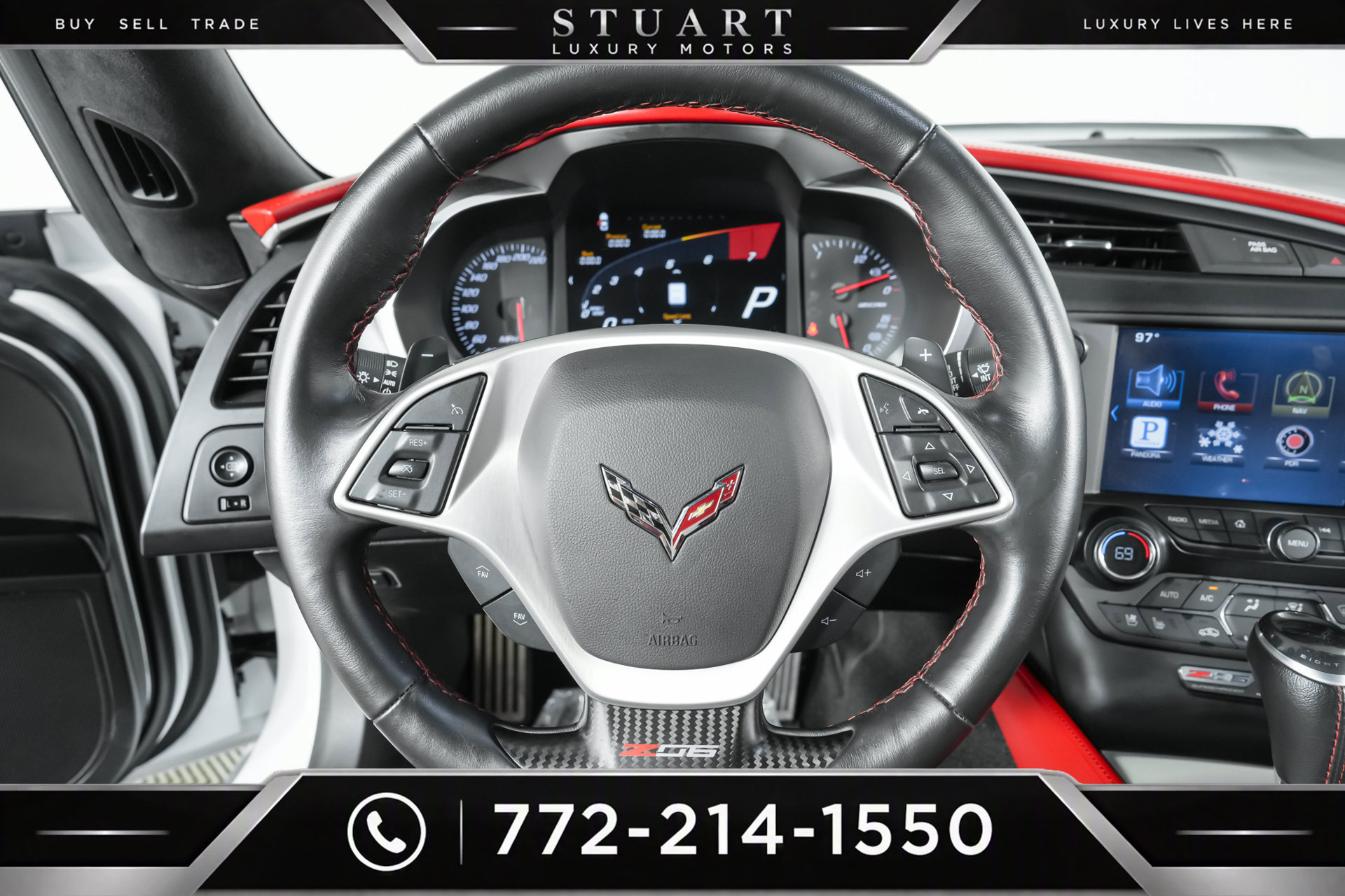 Used 2015 Chevrolet Corvette Z06 w/ 3LZ Preferred Equipment Group RWD image 6