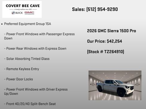 New 2026 GMC Sierra 1500 Pro w/ Graphite Edition RWD image 6