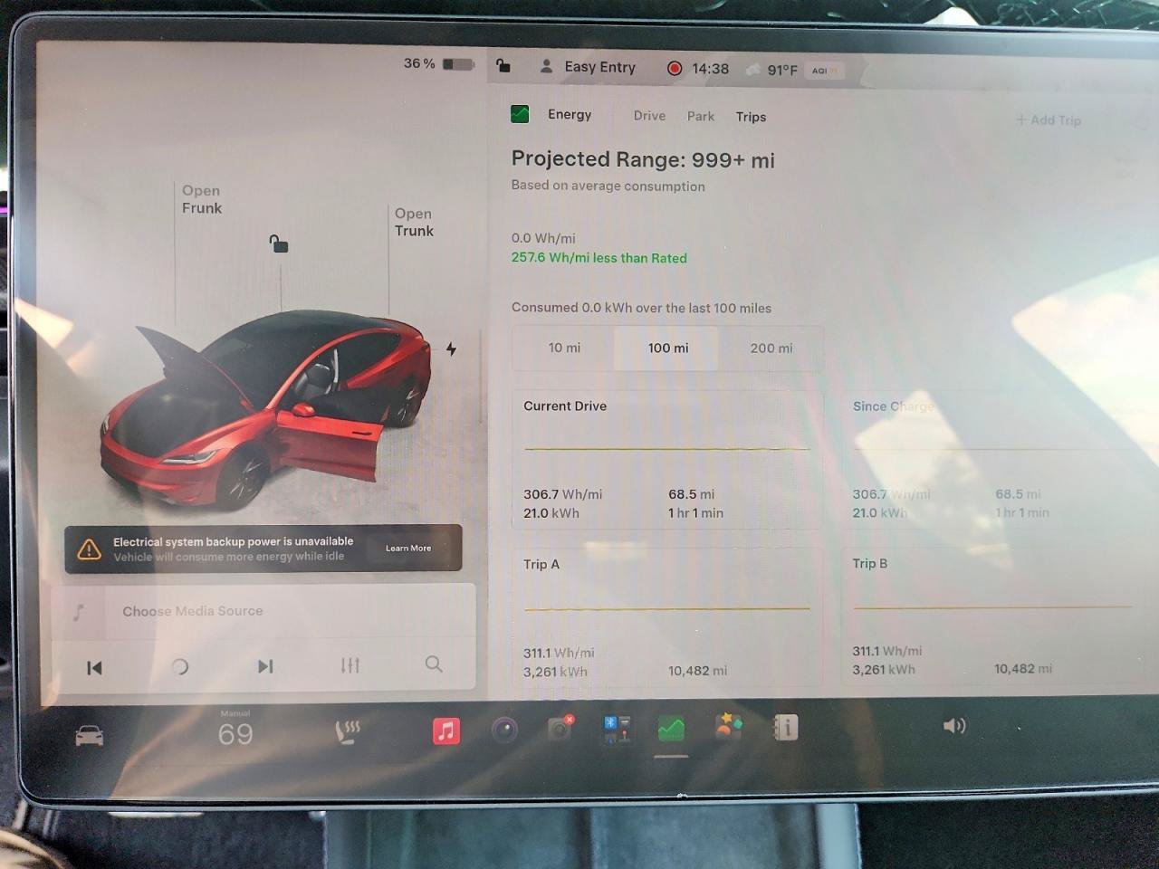 Used 2026 Tesla Model 3 Performance AWD/4WD image 8
