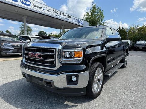 Used 2015 GMC Sierra 1500 SLT w/ SLT Crew Cab Value Package AWD/4WD image 1