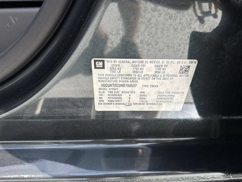 Used 2017 Chevrolet Silverado 1500 High Country AWD/4WD image 60
