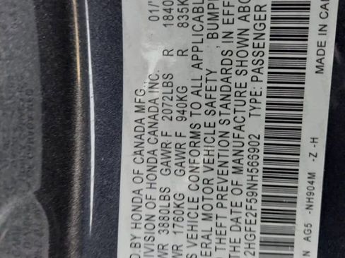 Used 2022 Honda Civic Sport image 21