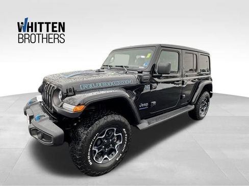 Used 2023 Jeep Wrangler Unlimited Rubicon 4xe w/ Cold Weather Group image 1