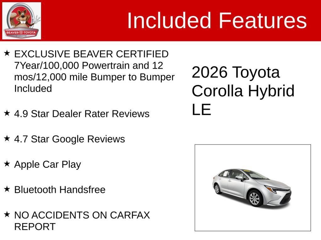 Used 2026 Toyota Corolla LE FWD image 4