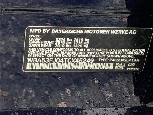 New 2026 BMW 530i xDrive w/ M Sport Package AWD/4WD image 19