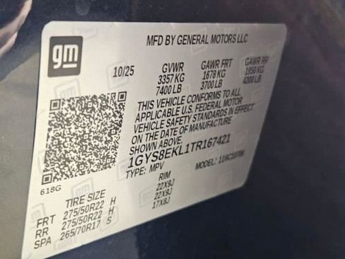 New 2026 Cadillac Escalade Sport w/ LPO, ONYX Package image 31