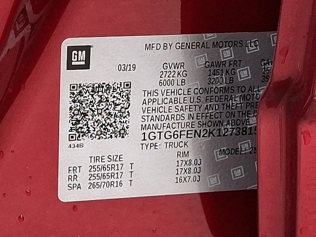 Used 2019 GMC Canyon All Terrain w/ Trailering Package AWD/4WD image 26