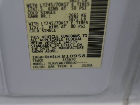 Used 2020 Nissan NV 1500 S image 17