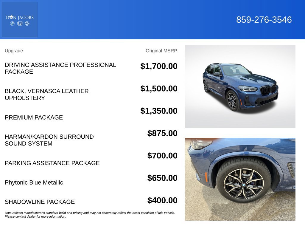 Used 2023 BMW X3 M40i AWD/4WD image 6