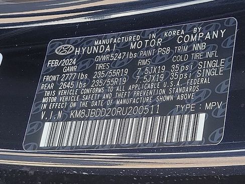 Used 2024 Hyundai Tucson SEL AWD/4WD image 19