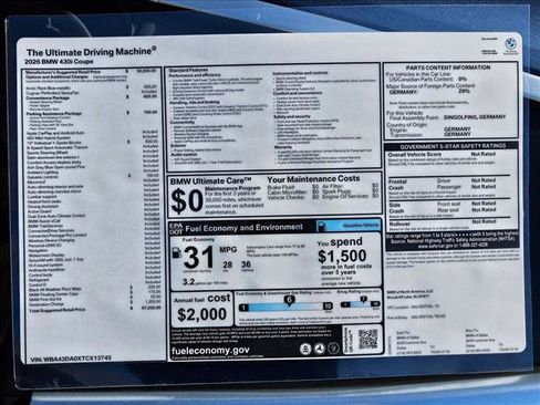 New 2026 BMW 430i Coupe image 17