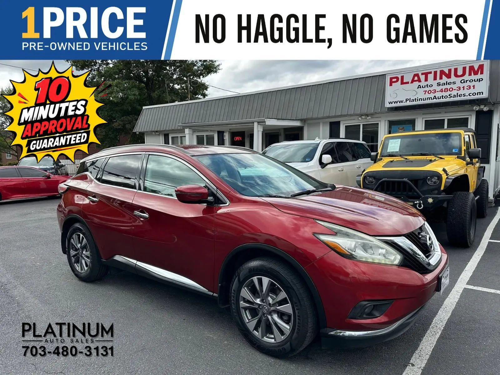Used 2015 Nissan Murano SV AWD/4WD image 1