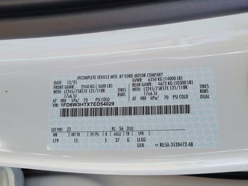 New 2026 Ford F350 XL w/ XL Chrome Package image 13