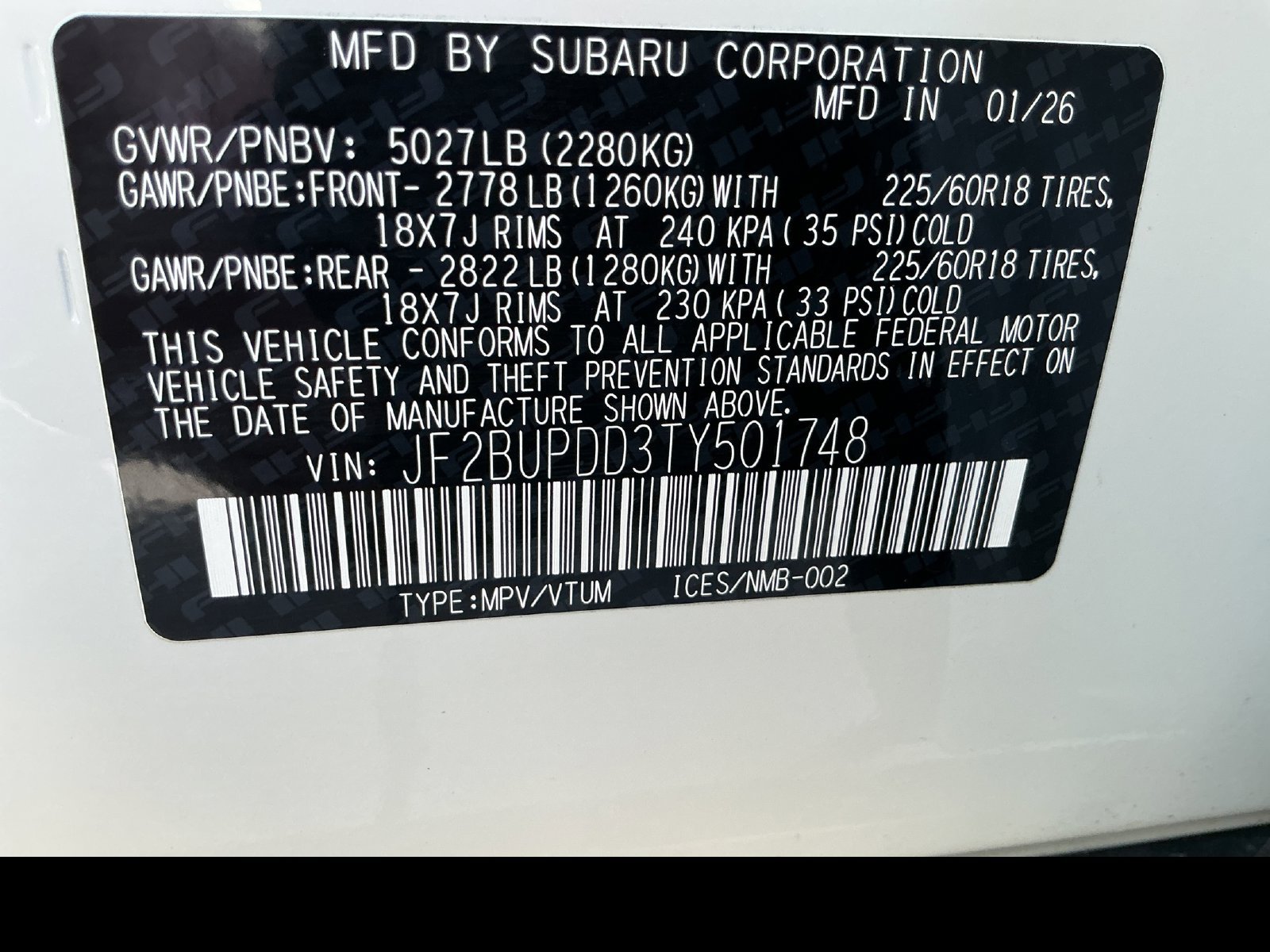 Certified 2026 Subaru Outback Limited AWD/4WD image 30
