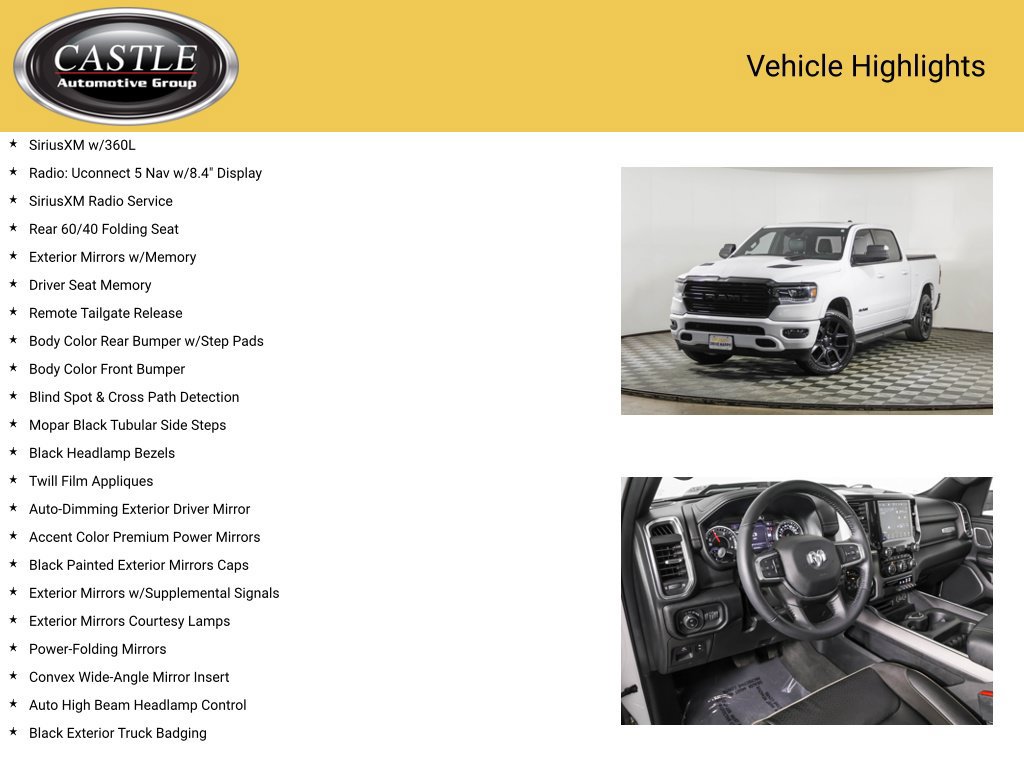 Used 2022 RAM 1500 Laramie AWD/4WD image 12