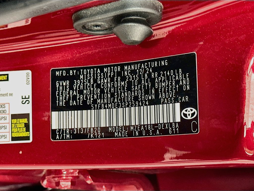 Certified 2025 Toyota Corolla LE FWD image 30
