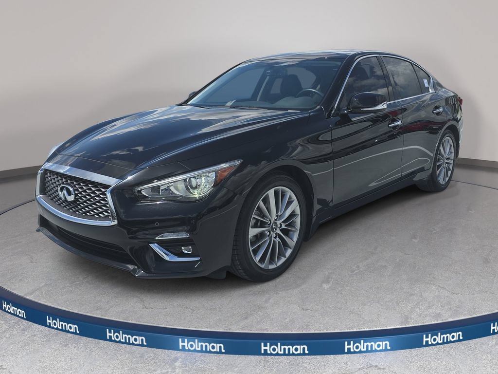 Used 2023 INFINITI Q50 Luxe w/ Cargo Package RWD image 1