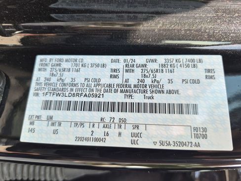 Used 2024 Ford F150 XLT w/ Mobile Office Package AWD/4WD image 33