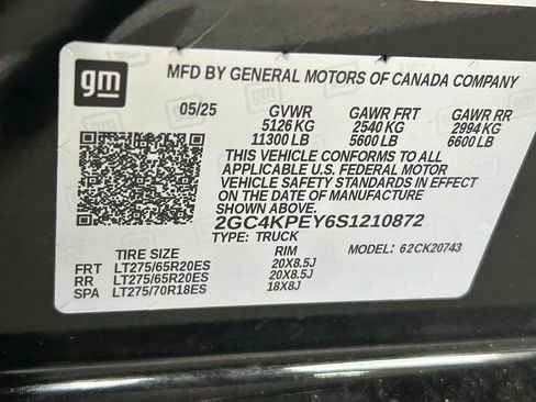 Used 2025 Chevrolet Silverado 2500 LTZ w/ Trail Boss Package AWD/4WD image 24