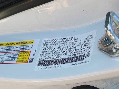 Certified 2026 Honda Civic Sport image 27