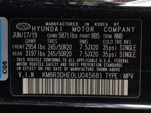 Used 2020 Hyundai Palisade SEL w/ Convenience Package AWD/4WD image 32