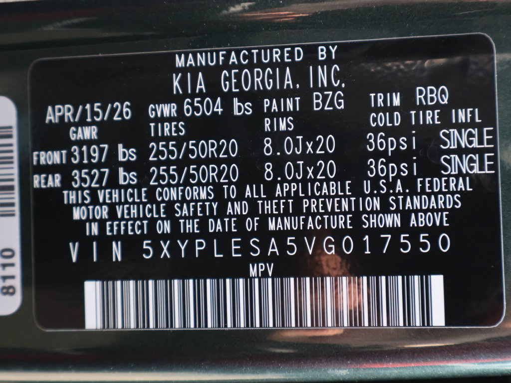 New 2027 Kia Telluride SX Prestige w/ Towing Package AWD/4WD image 44